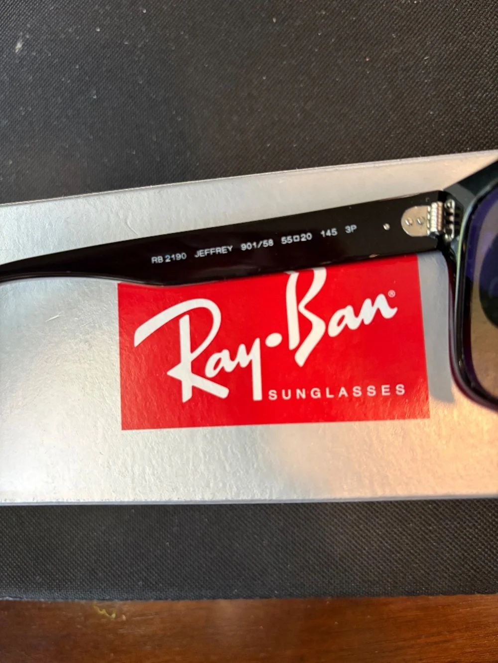 Ray-Ban Jeffrey polarized sunglasses (RB2190) - Picture 3 of 7